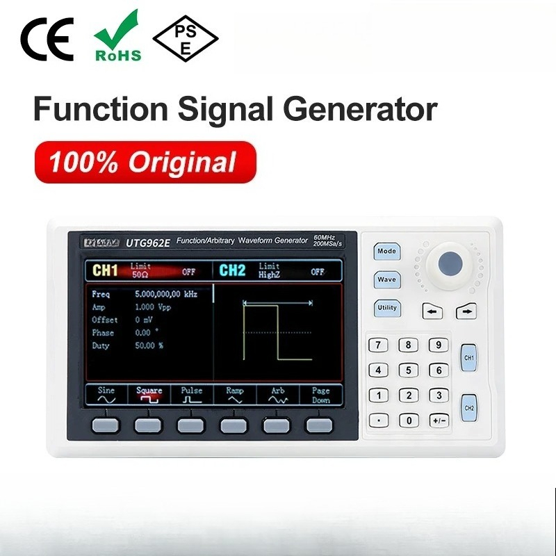 Function Arbitrary Waveform Generator - Gerador de Sinais de Função Portátil