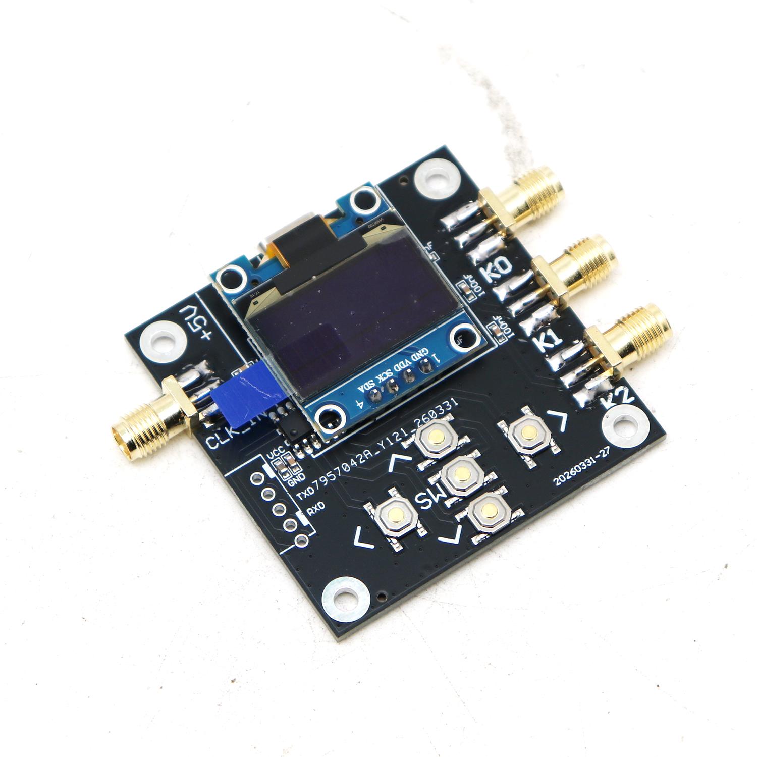 Signal Generator Spectrum Analyzer - Gerador de Relógio USB SI5351 2.5kHz-200MHz