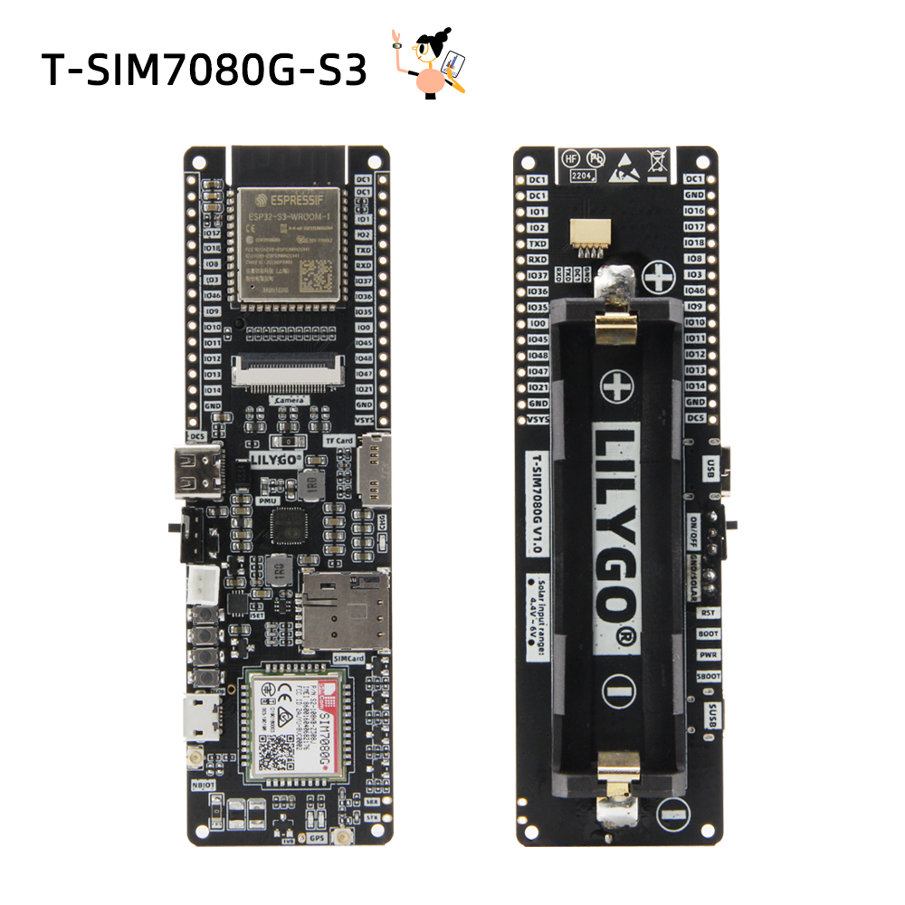 Esp32 S3 Development Board Lot - LILYGO® T-SIM7080-S3 Development Board Cat-M NB-Iot