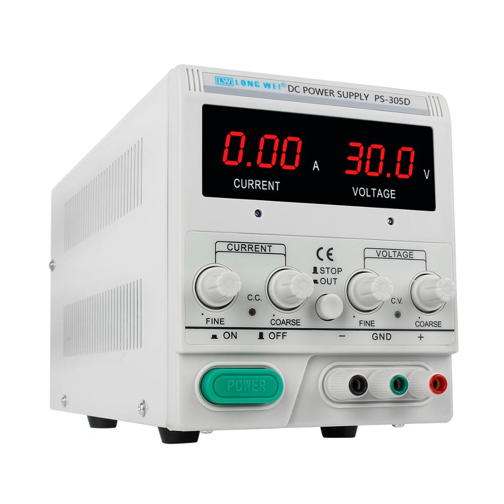 Linear Lab Power Supply Adjustable - Fonte de alimentação CC linear variável