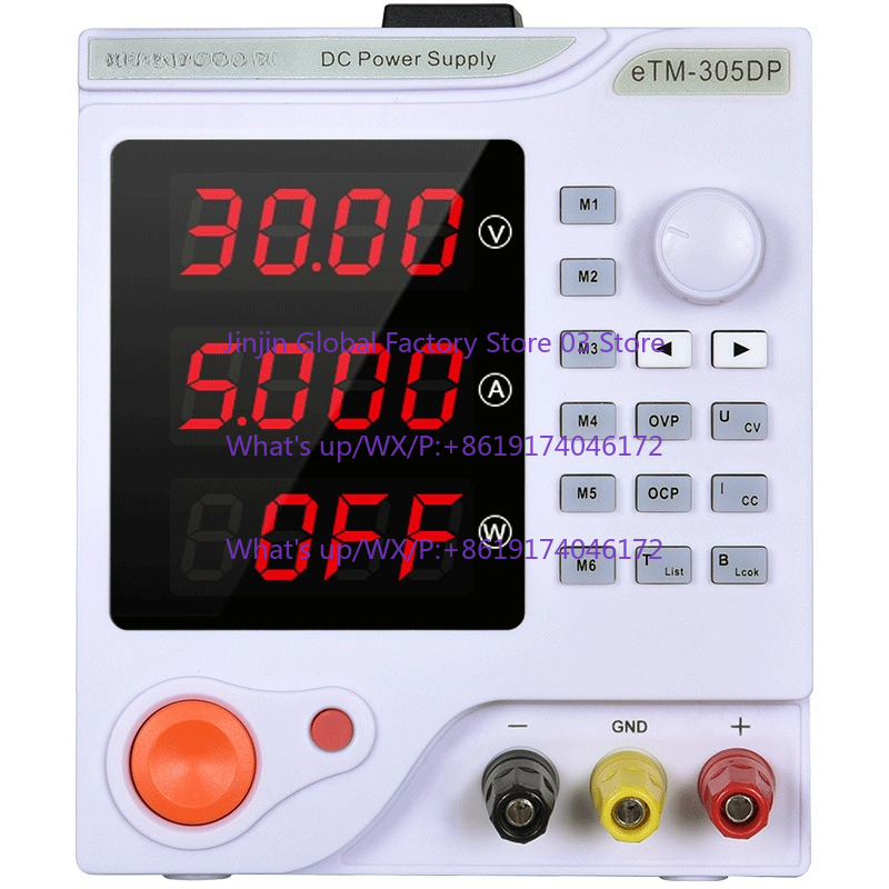 Linear Lab Power Supply Adjustable - Fonte de Alimentação DC Programável para