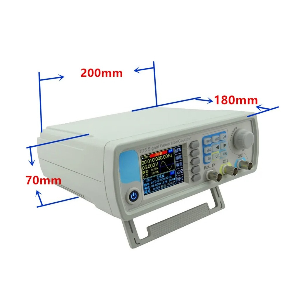 Function Arbitrary Waveform Generator - JDS6600 Série 15/30/40/50MHZ Gerador de sinal