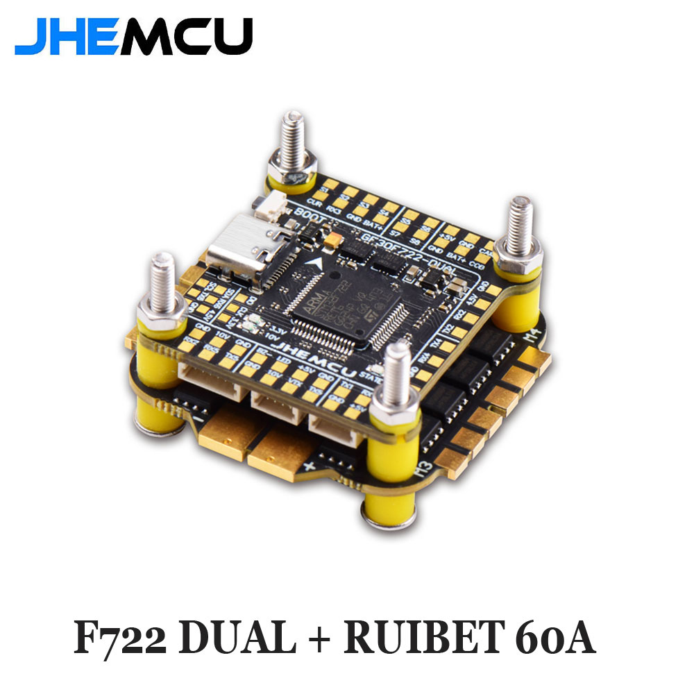 Fpv Flight Controller F7 Stack 60A - Jhemcu F7 Stack F722 Controlador de