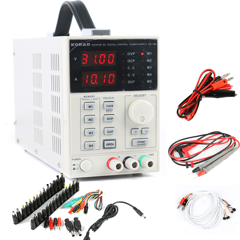 Linear Lab Power Supply Adjustable - Fonte de Alimentação Digital Linear Programável