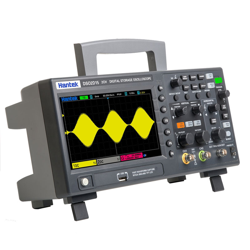 Digital Storage Oscilloscope 100Mhz - Novo em estoque: Osciloscópio Digital Hantek