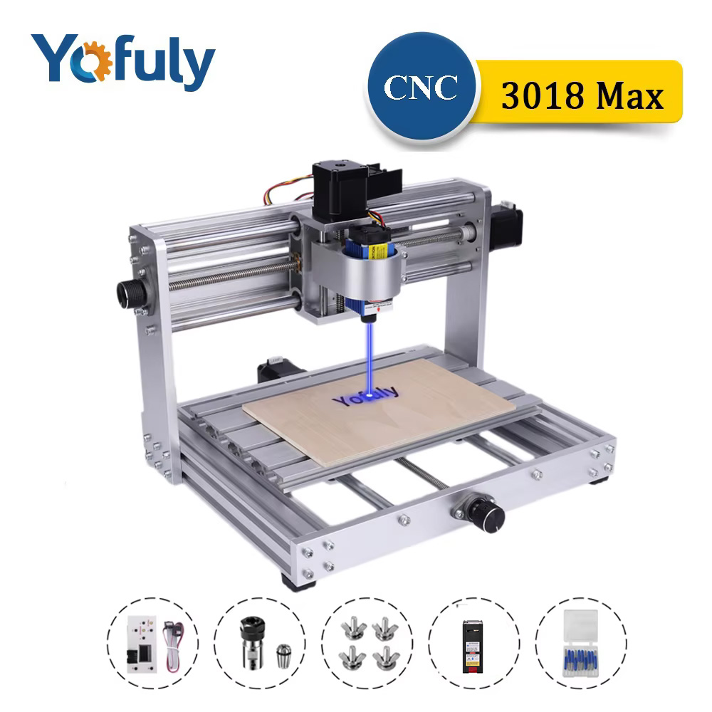 Mini Laser Engraver Cnc Router - Máquina de gravação de metal cnc