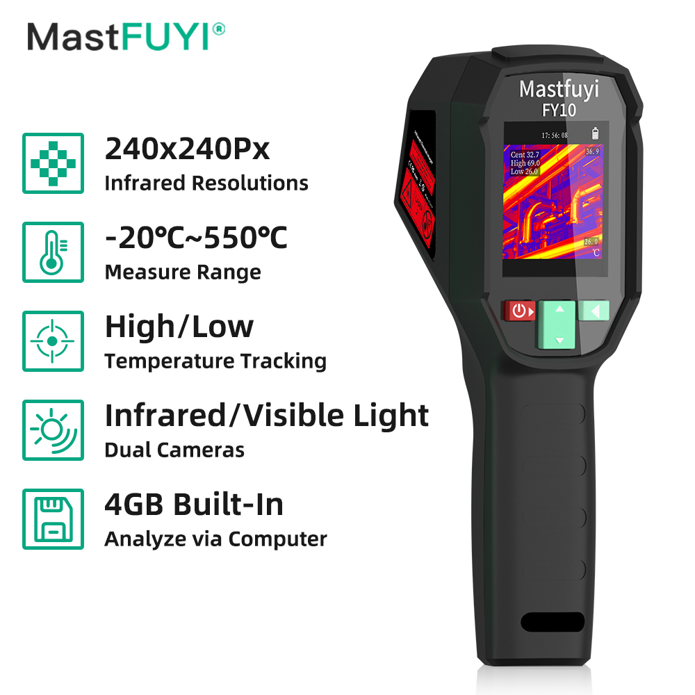 Thermal Imaging Camera Pcb Repair - MASTFUYI FY10/11 termovisor 240x320 ir resolução