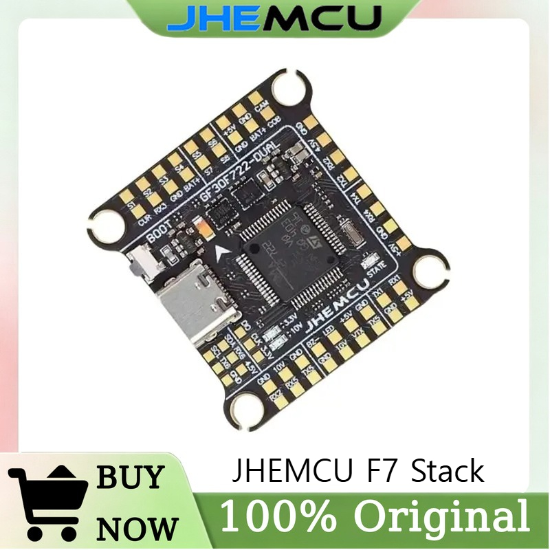 Fpv Flight Controller F7 Stack 60A - Controlador de Voo JHEMCU F7 F722