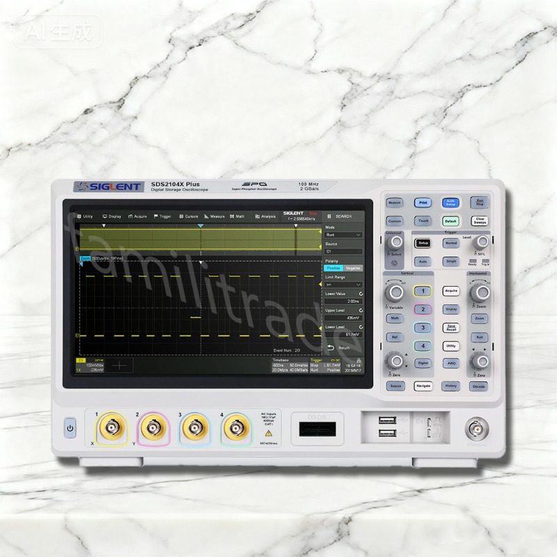 Digital Storage Oscilloscope 100Mhz - 1PC SIGLENT SDS2104X PLUS Osciloscópio Digital
