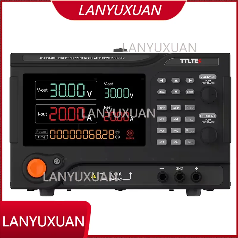 Programmable Dc Power Supply 30V 10A - Fonte de Alimentação Programável Ajustável TTLTES