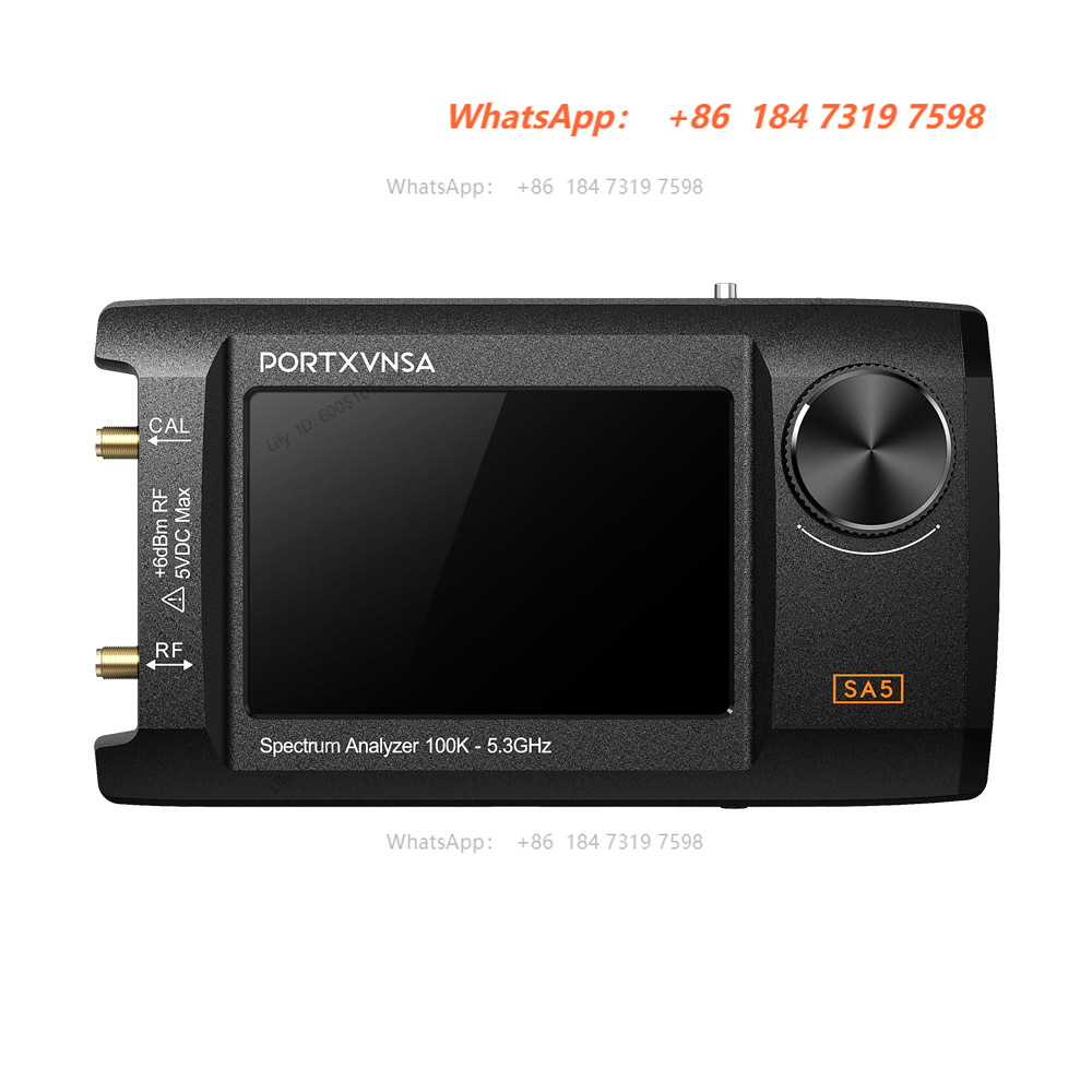Signal Generator Spectrum Analyzer - Analisador de Espectro Portátil Multifuncional SA5