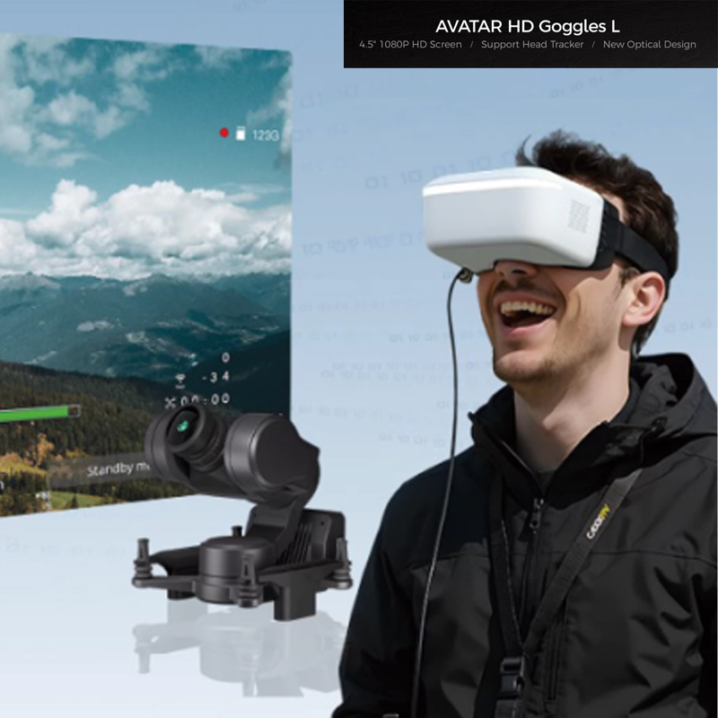 Fpv Goggles Walksnail Avatar Hd - Óculos FPV Caddx Walksnail Avatar HD
