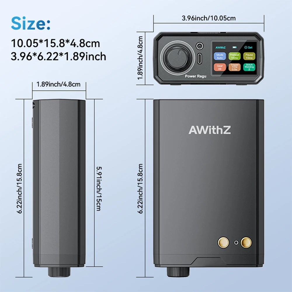 Spot Welder 18650 Battery Pack - Awithz UK3 Máquina de Solda Portátil