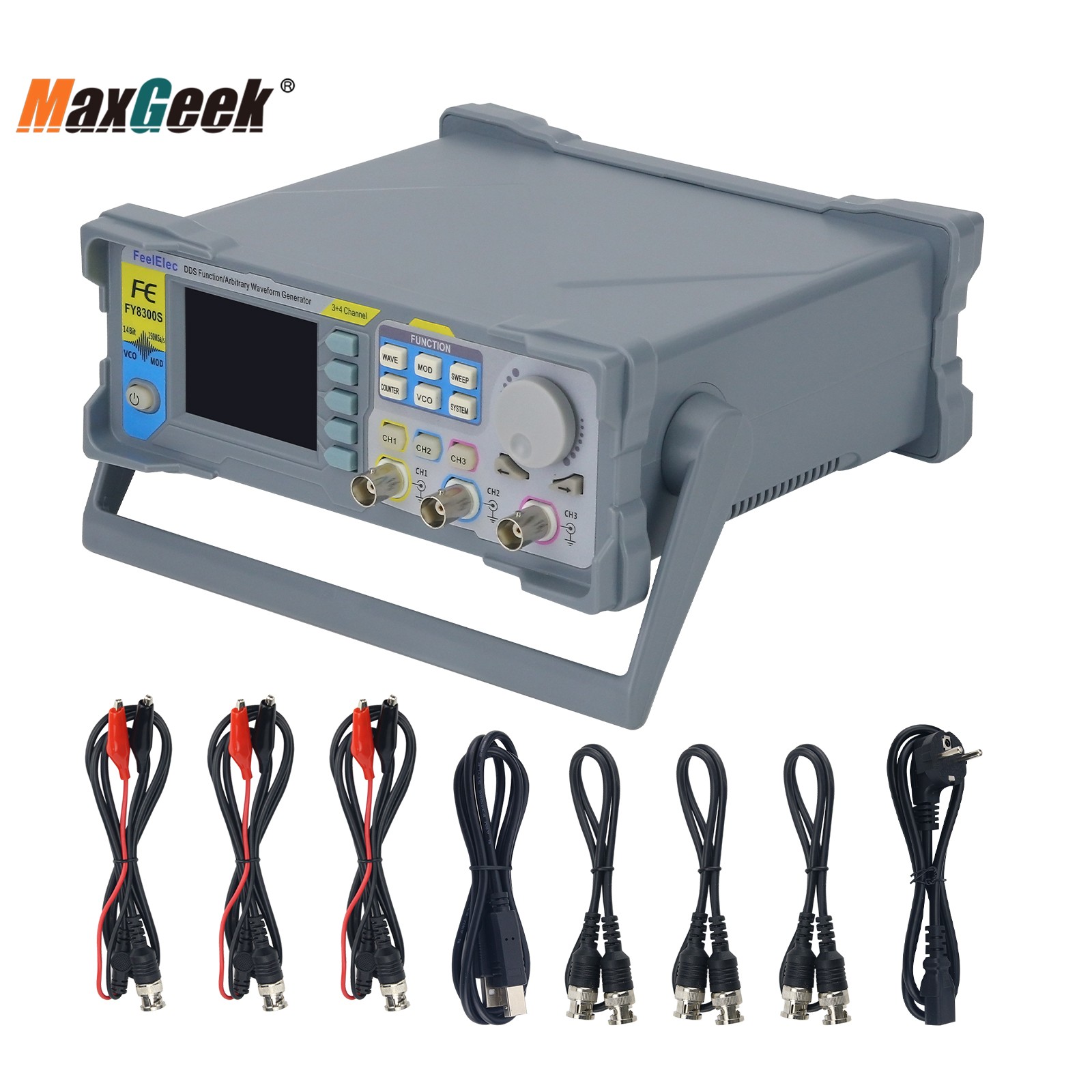 Function Arbitrary Waveform Generator - Maxgeek FY8300S-20M 20MHz 40MHz 60MHz Função