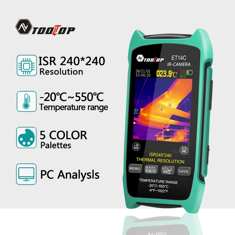 Thermal Imaging Camera Pcb Repair - Tooltop et14c câmera de imagem térmica