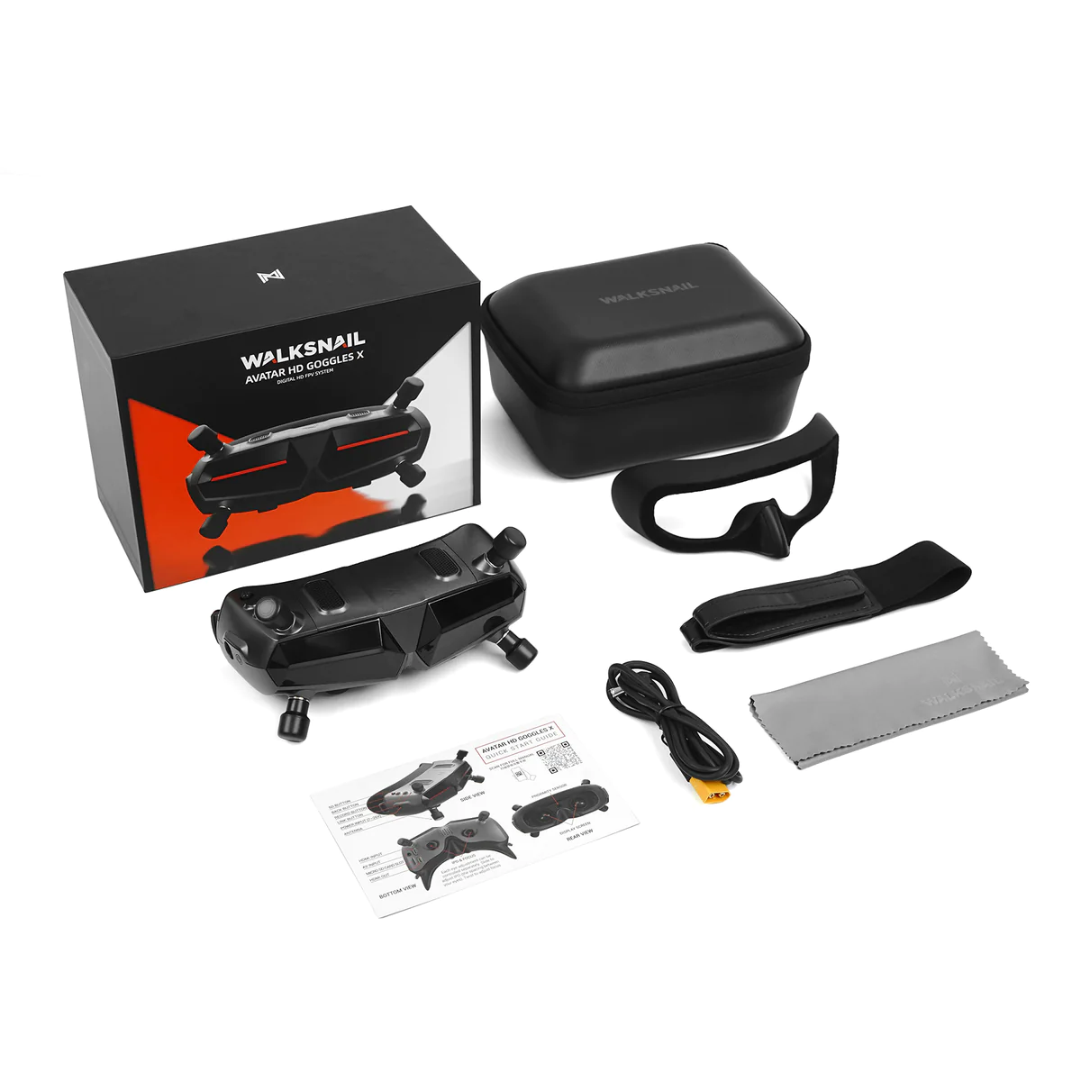Óculos FPV CADDX Walksnail Ava - Fpv Goggles Walksnail Avatar Hd avaliação e preço