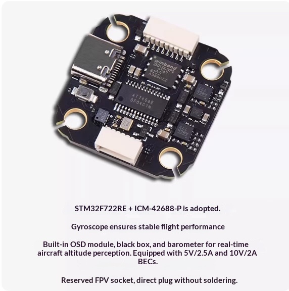 Controladora de Voo JHEMCU F72 - Fpv Flight Controller F7 Stack 60A avaliação e preço