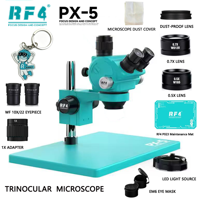 Microscópio Trinocular Estéreo - Stereo Trinocular Microscope Pcb avaliação e preço