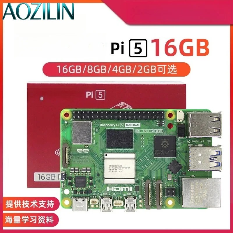 Kit de Placa-Mãe para Raspberr - Raspberry Pi 5 8Gb Kit avaliação e preço