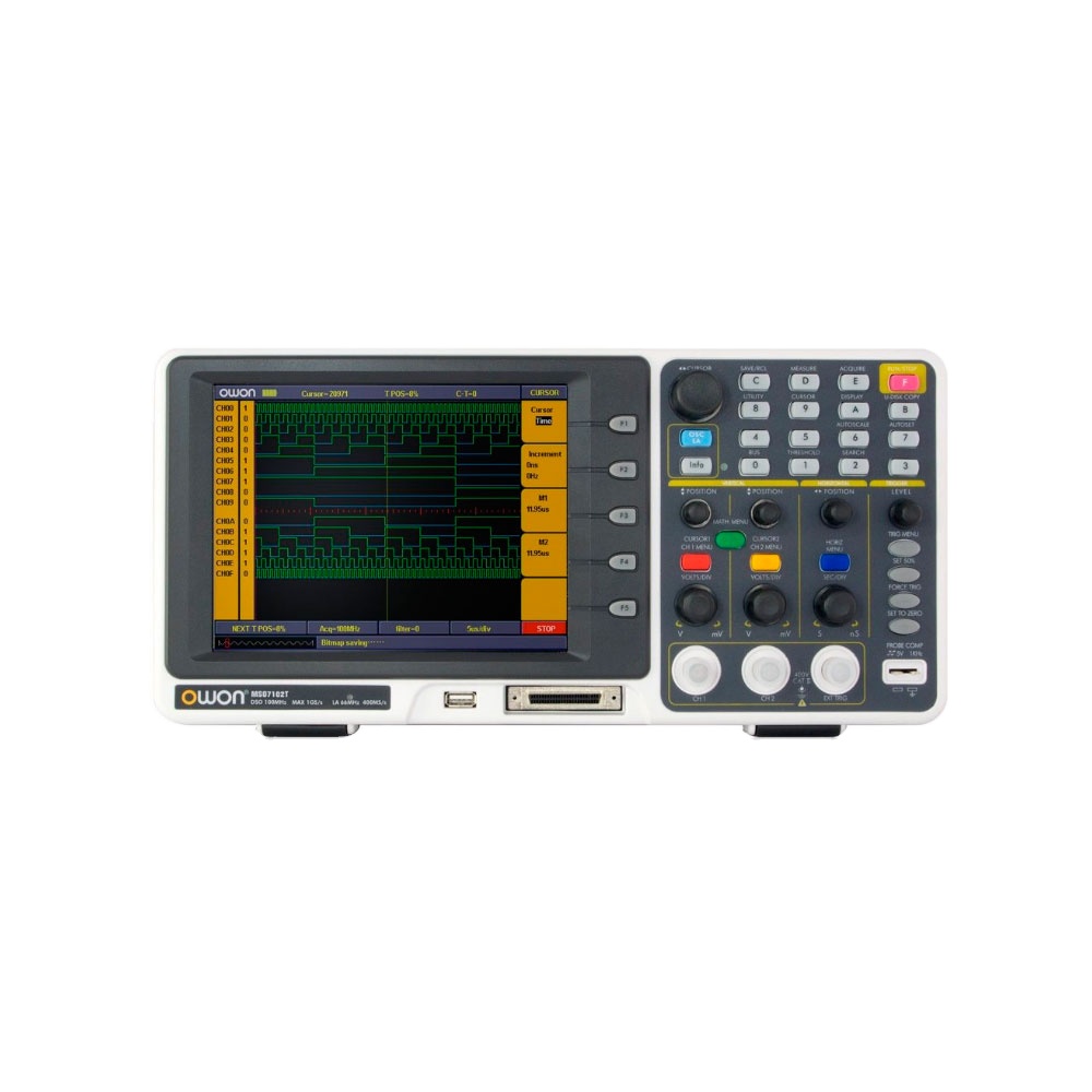 Osciloscópio Digital OWON MSO7 - Digital Storage Oscilloscope 100Mhz avaliação e preço