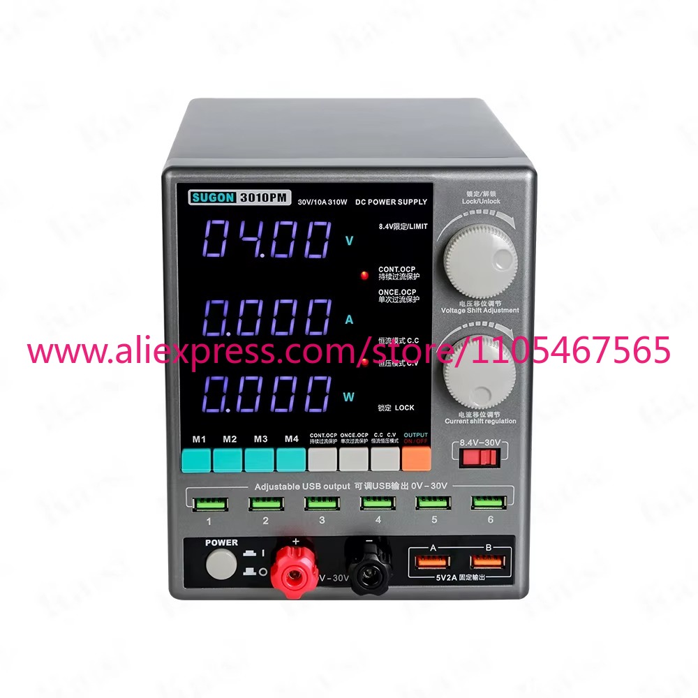 Fonte de alimentação DC regula - Linear Lab Power Supply Adjustable avaliação e preço