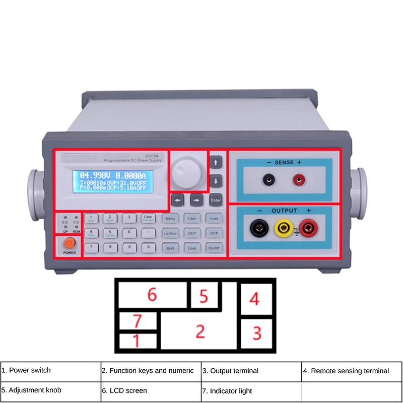 Laboratório ajustável 30V 60V  - Linear Lab Power Supply Adjustable avaliação e preço