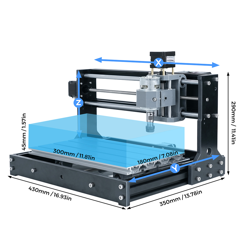 Twotrees cnc 3018 mini roteado - Mini Laser Engraver Cnc Router avaliação e preço