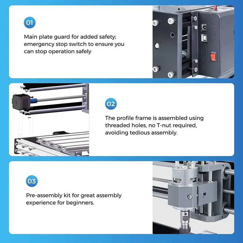 Máquina CNC Mini 3018 para Fre - Mini Laser Engraver Cnc Router avaliação e preço