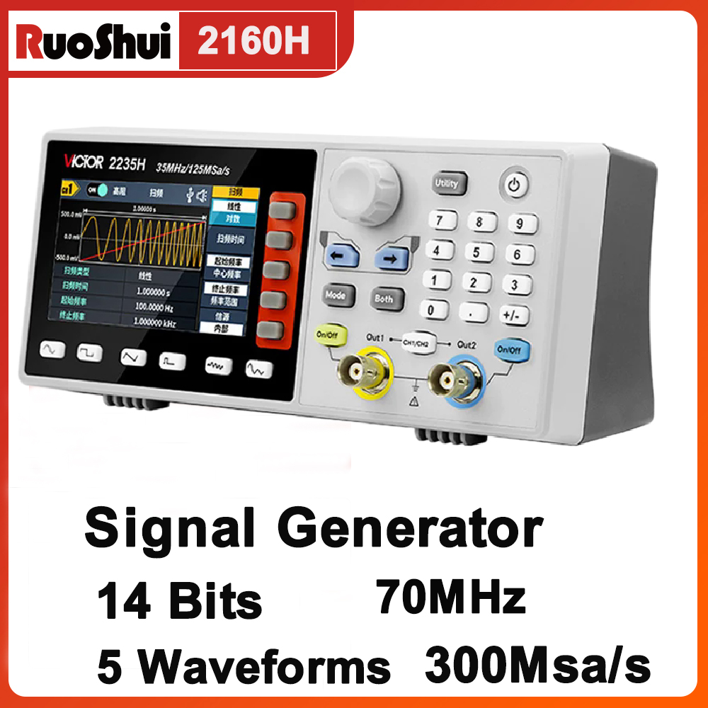 Gerador de Sinal VICTOR de For - Function Arbitrary Waveform Generator avaliação e preço