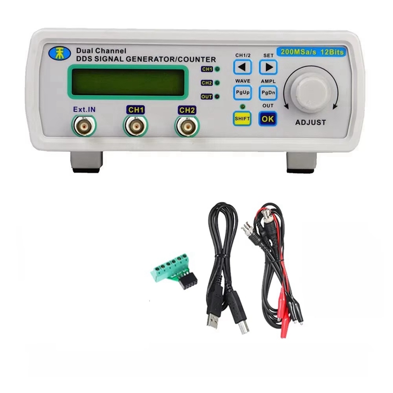 Mhs5200a função dds digital ge - Function Arbitrary Waveform Generator avaliação e preço