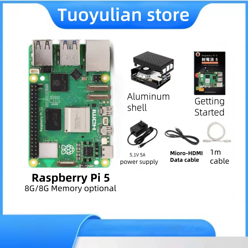 Placa de Desenvolvimento para  - Raspberry Pi 5 8Gb Kit avaliação e preço