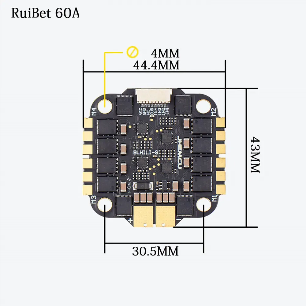 Jhemcu F7 Stack F722 Controlad - Fpv Flight Controller F7 Stack 60A avaliação e preço