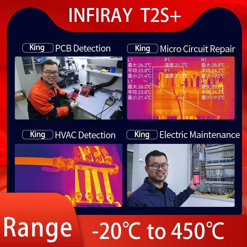 Infiray t2s plus termovisor ir - Thermal Imaging Camera Pcb Repair avaliação e preço