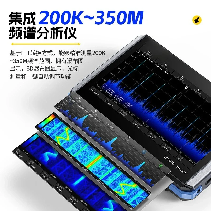 Osciloscópio de Painel Plano 4 - Signal Generator Spectrum Analyzer avaliação e preço