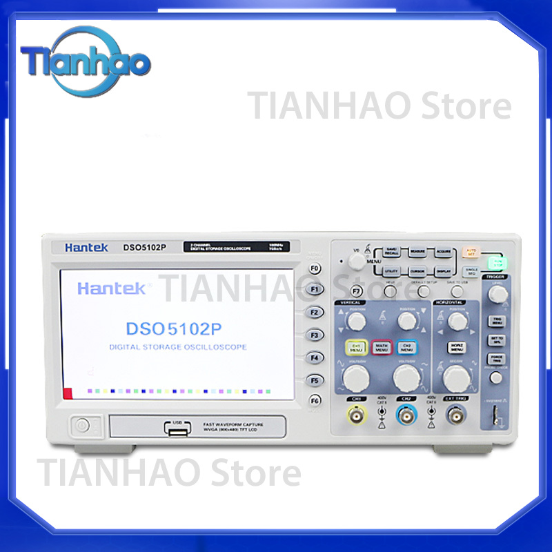 Osciloscópio Digital Hantek DS - Digital Storage Oscilloscope 100Mhz avaliação e preço