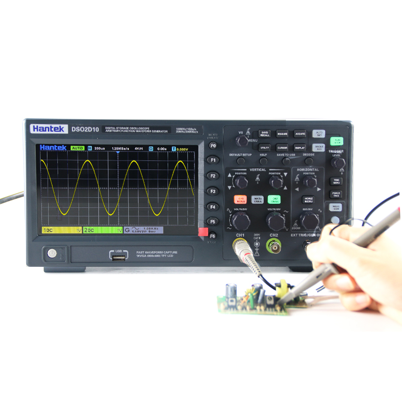 Osciloscópio Digital Hantek DS - Digital Storage Oscilloscope 100Mhz avaliação e preço