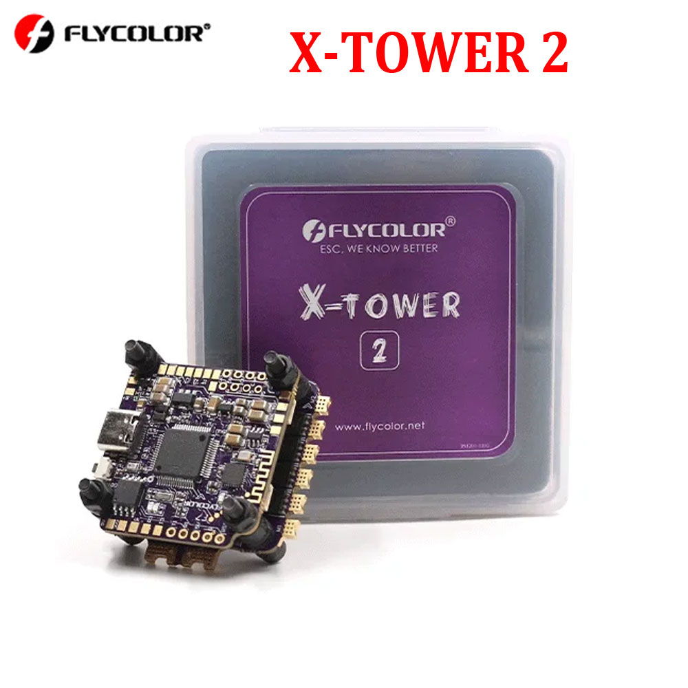 HobbyFly Flycolor X-TOWER 2 F7 - Fpv Flight Controller F7 Stack 60A avaliação e preço
