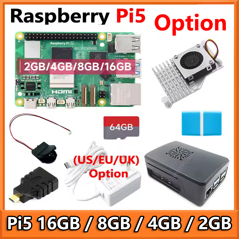 Raspberry Pi 5 16GB /8GB/4GB/2 - Raspberry Pi 5 8Gb Kit avaliação e preço
