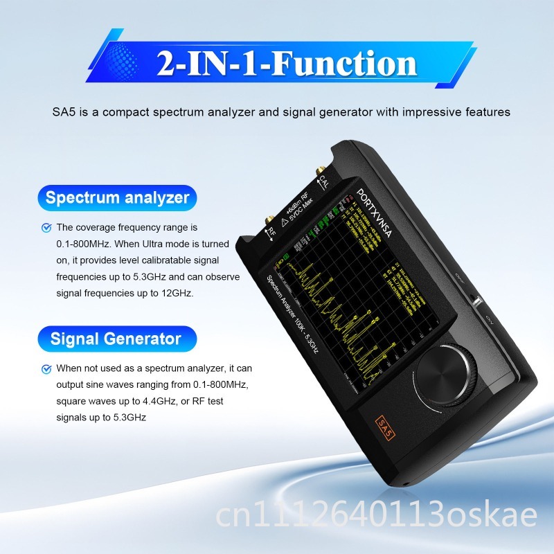 Analisador de Espectro Portáti - Signal Generator Spectrum Analyzer avaliação e preço