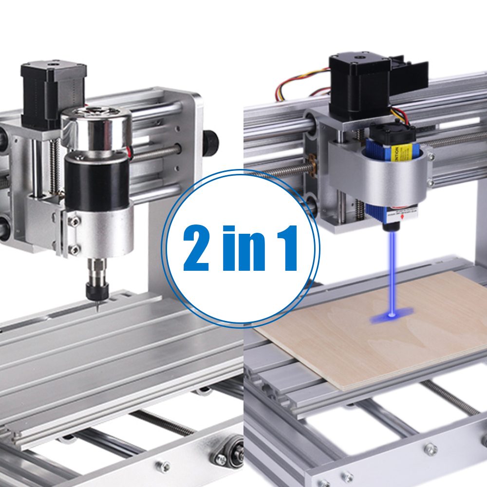 Máquina de gravação de metal c - Mini Laser Engraver Cnc Router avaliação e preço