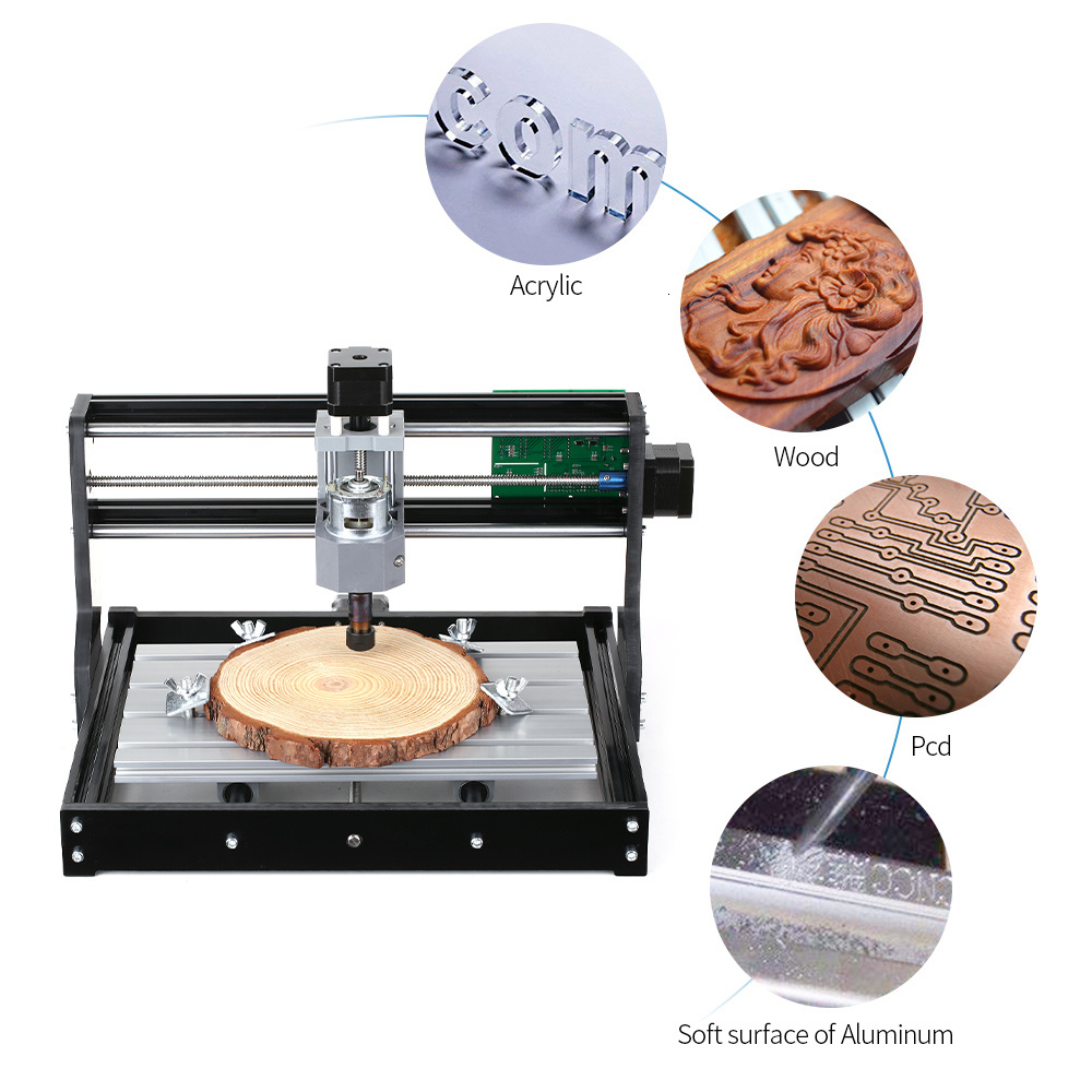 Máquina de Gravação a Laser CN - Mini Laser Engraver Cnc Router avaliação e preço