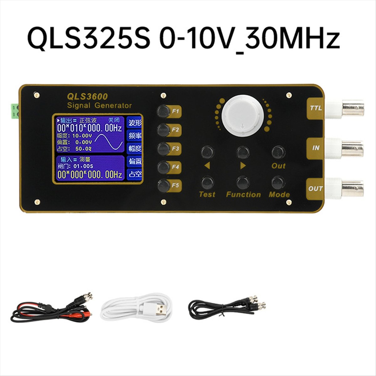 M85K QLS325S Função DDS de 2,4 - Function Arbitrary Waveform Generator avaliação e preço