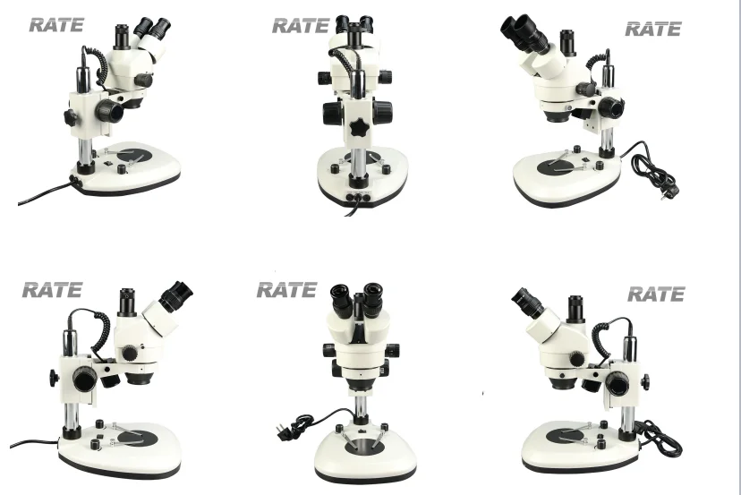 Microscópio Trinocular Óptico  - Stereo Trinocular Microscope Pcb avaliação e preço