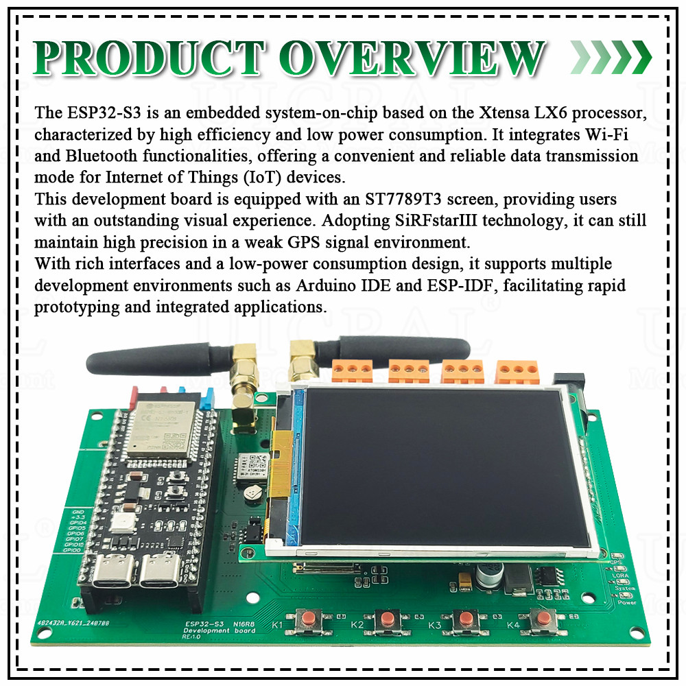 Kit de placa de desenvolviment - Esp32 S3 Development Board Lot avaliação e preço