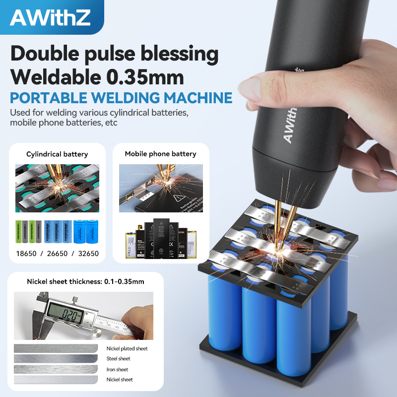 Awithz portátil bateria ponto  - Spot Welder 18650 Battery Pack avaliação e preço
