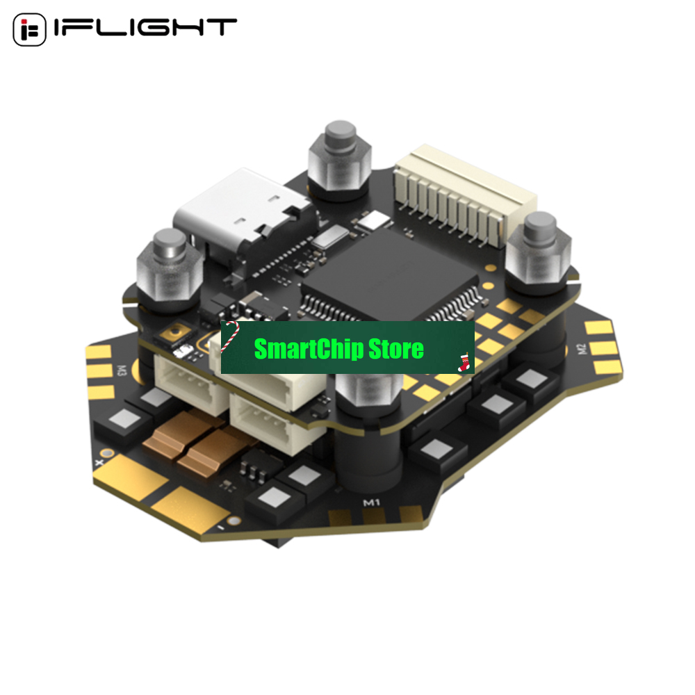 StoreIFlight Borg Mini F7 60A  - Fpv Flight Controller F7 Stack 60A avaliação e preço