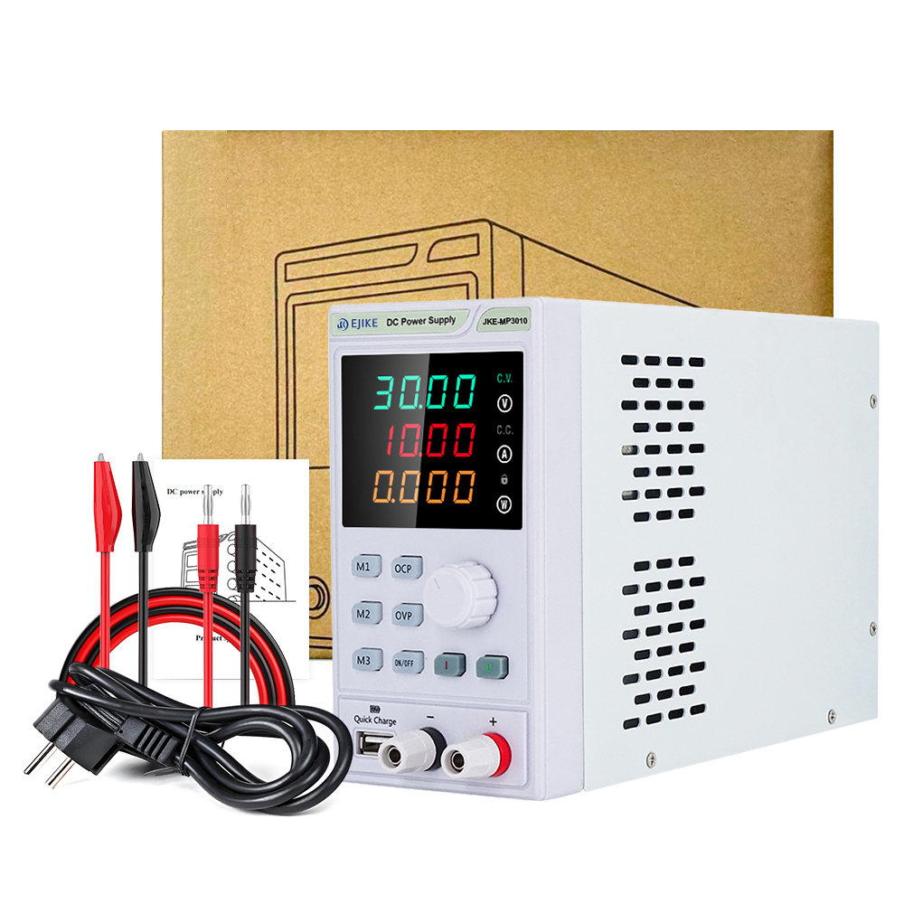 Fonte de Alimentação DC EJIKE  - Programmable Dc Power Supply 30V 10A avaliação e preço