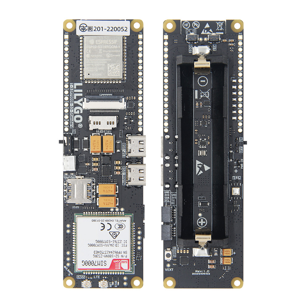 T-SIM7000G-S3-Standard SIM7080 - Esp32 S3 Development Board Lot avaliação e preço