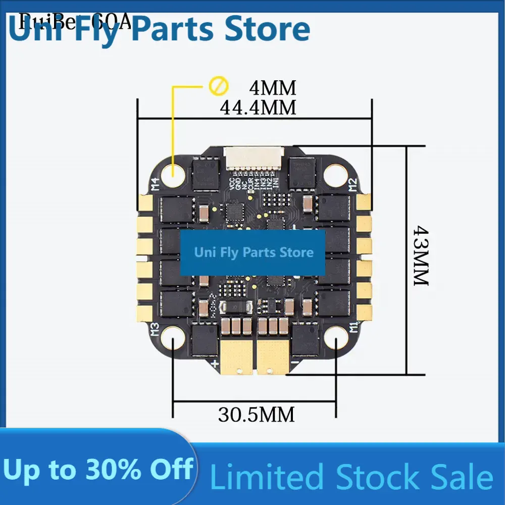 UniFlyJHEMCU F7 Stack F722 Con - Fpv Flight Controller F7 Stack 60A avaliação e preço
