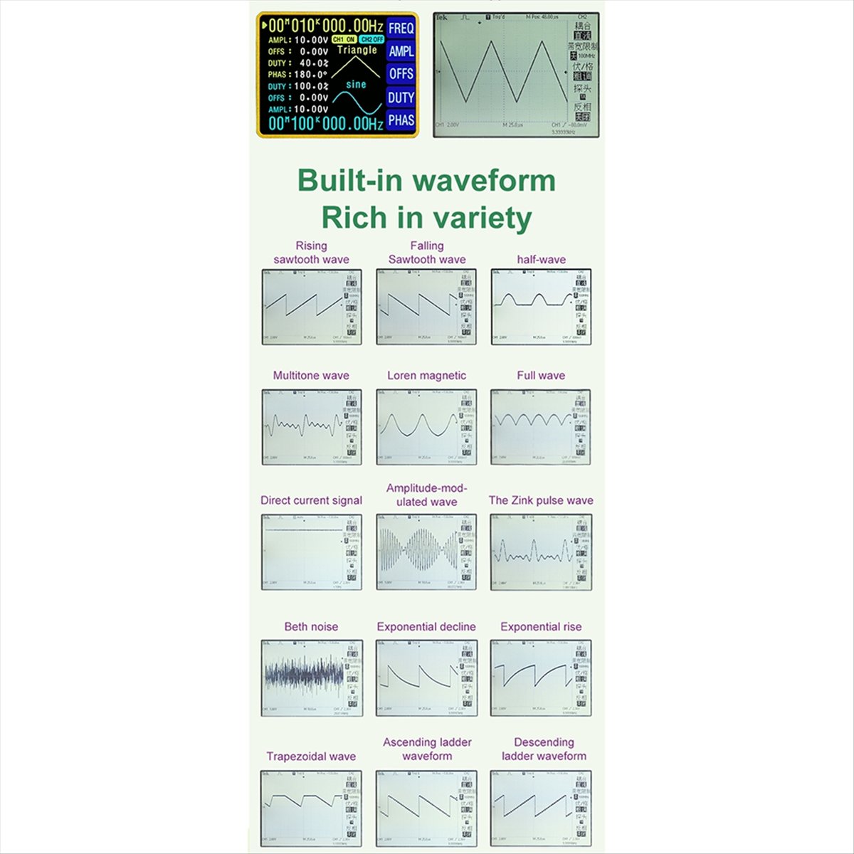 OKgood Gerador de Sinal de For - Function Arbitrary Waveform Generator avaliação e preço